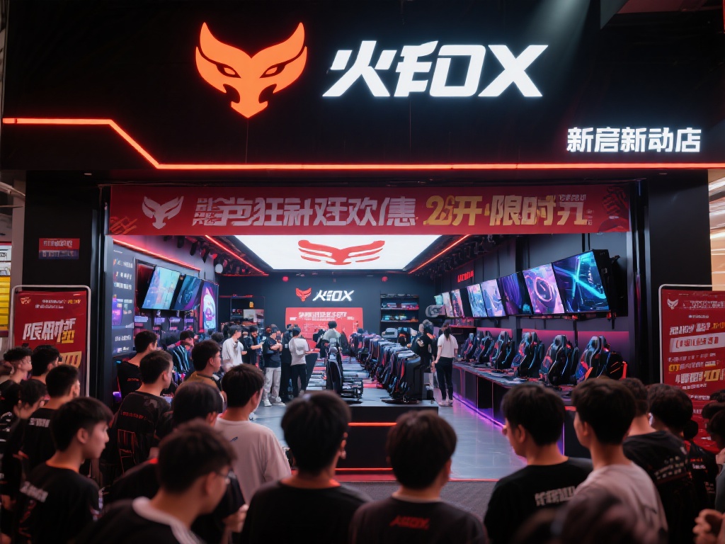 火狐电竞一直是电竞行业中的领军品牌，现在新店活动的