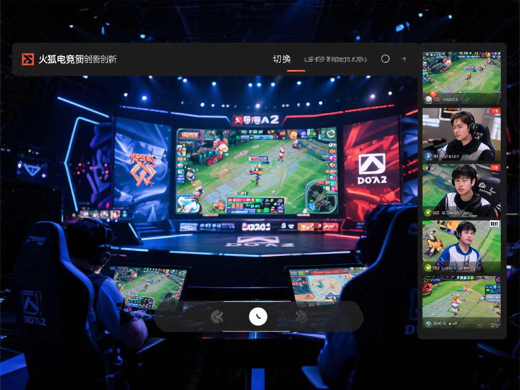 多视角画面切换：火狐电竞提供创新的画面切换功能，观