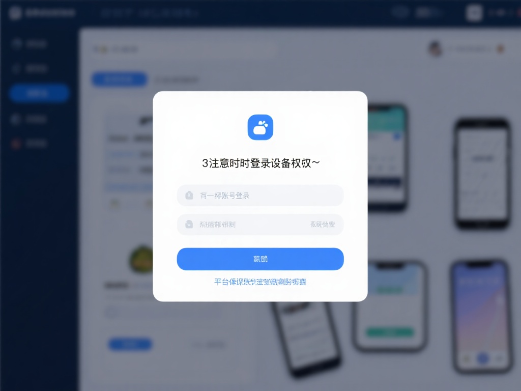 3.注意同时登录设备权限
若同一账号登录多个设备