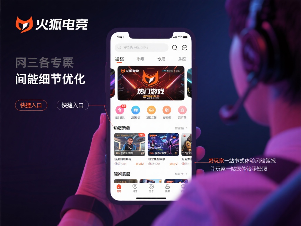 另外，火狐电竞更注重细节优化，例如为热门游戏设置专